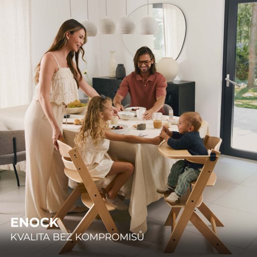 KINDERKRAFT - Baba etetőszék ENOCK bézs