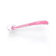 Babyono BABY’S SMILE puha szilikon kanál babáknak - pink