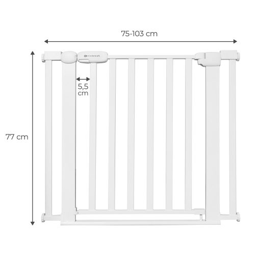 Kinderkraft Lock&Go biztonsági rács - Több színben