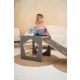 Montessori CUBE Multi-kocka + felhő mászóka (szürke)
