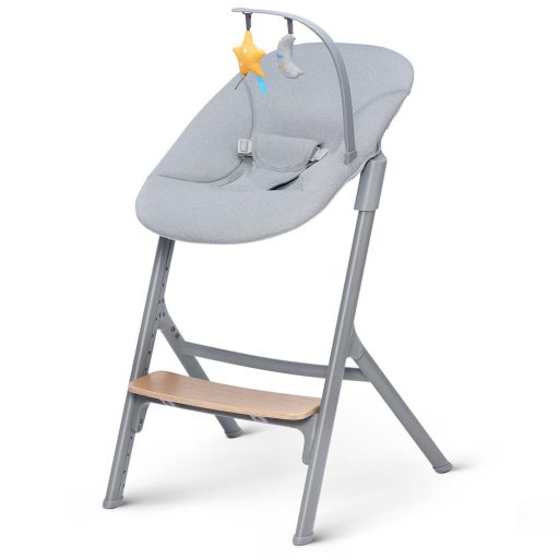 Kinderkraft Livy 4in1 multifunkcionális etetőszék + pihenőszék - TÖLGY