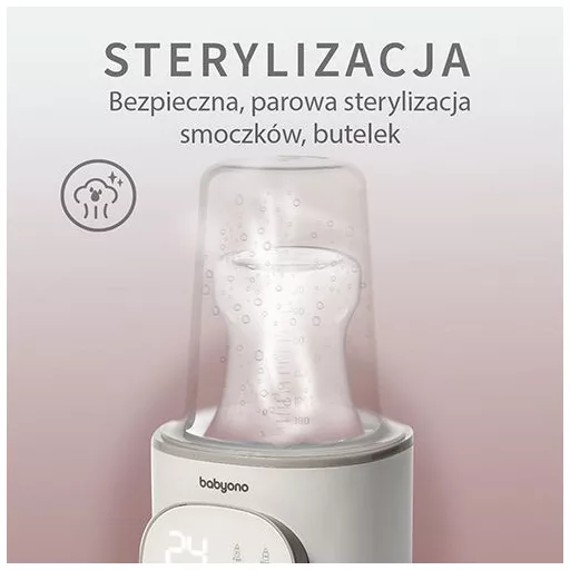 6 az 1-ben cumisüveg melegítő és sterilizáló