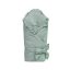 Muszlin babapólya fodorral 90x90cm - khaki