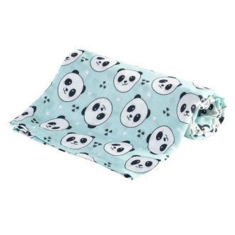   Bocioland 100% bambusz anyagból készült textil pelenka - kék panda