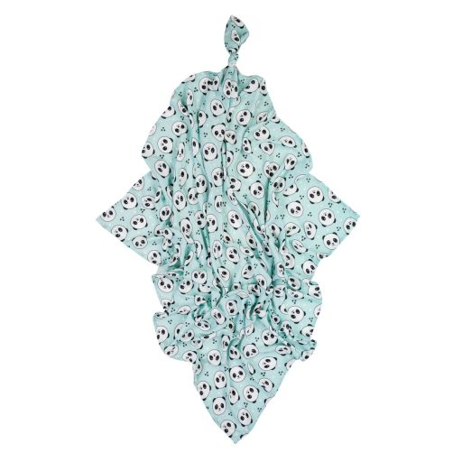 Bocioland 100% bambusz anyagból készült textil pelenka - kék panda