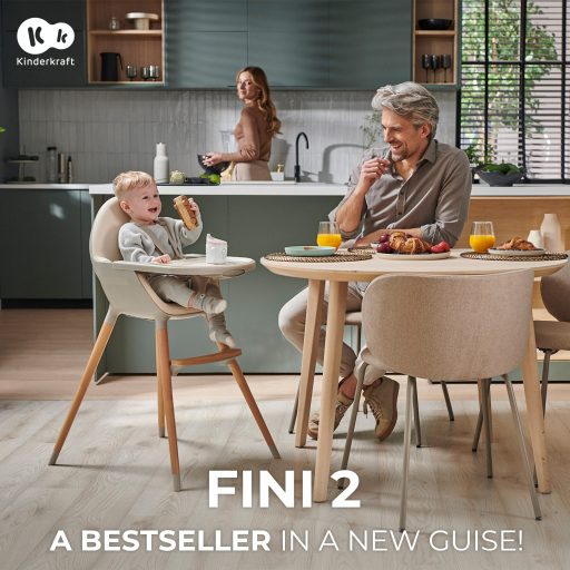 KINDERKRAFT Etetőszék FINI2 - bézs