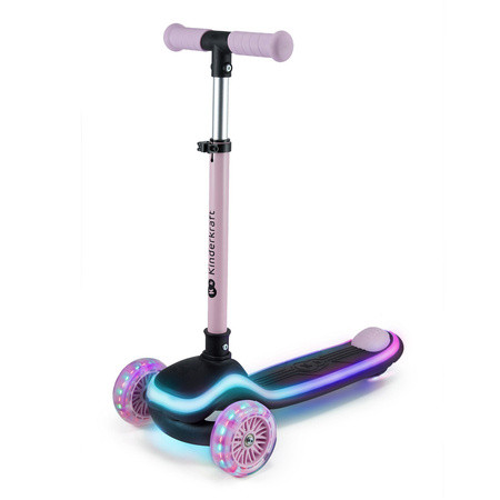 Kinderkraft Raket világító roller - pink