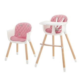 KINDERKRAFT Etetőszék Sienna - pink