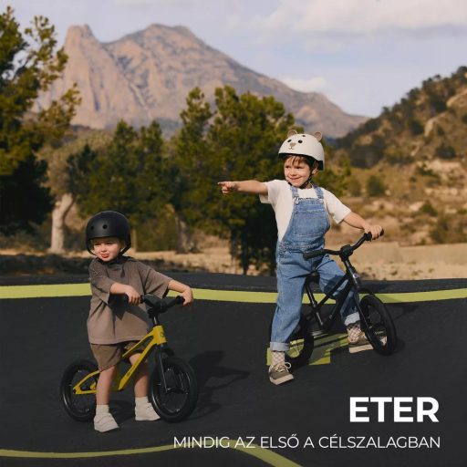 Kinderkraft Eter extrakönnyű futóbicikli-Fekete