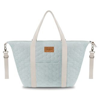 Utazó táska/Mommy bag - velvet - olíva