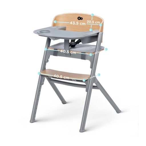 Kinderkraft Livy 4in1 multifunkcionális etetőszék + pihenőszék - ZÖLD