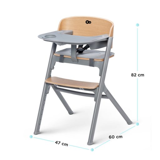 Kinderkraft Livy 4in1 multifunkcionális etetőszék + pihenőszék - ZÖLD