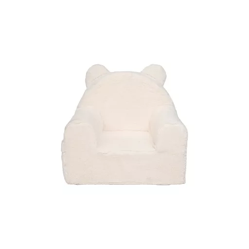 Velvet babafotel macifülekkel - sherpa