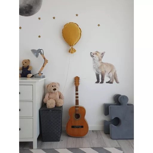 3D fali lufis dekoráció - mustár