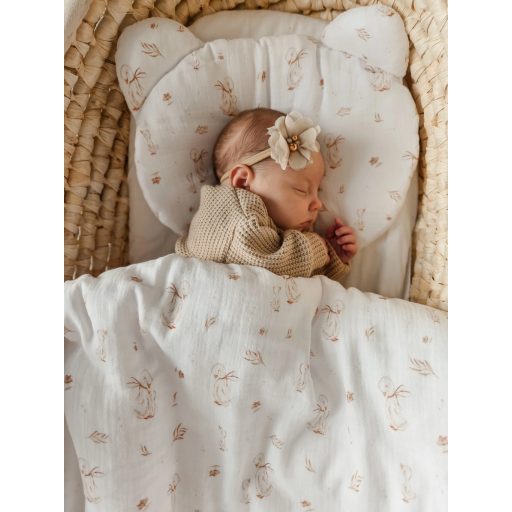 Muszlin szett + macipárna - libamama