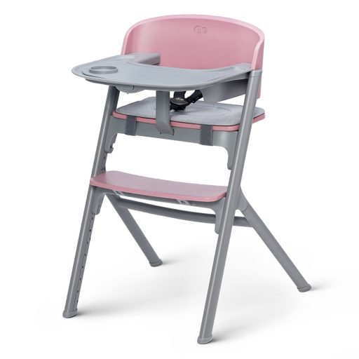 Kinderkraft Livy 4in1 multifunkcionális etetőszék + pihenőszék - PINK