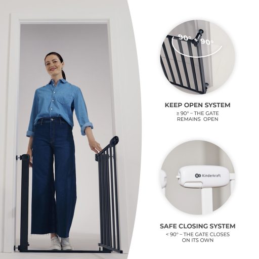 Kinderkraft Lock&Go biztonsági rács - Több színben