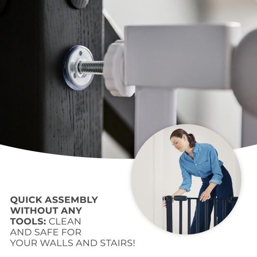Kinderkraft Lock&Go biztonsági rács - Több színben