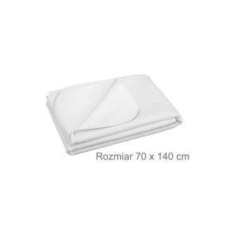   A1282 – Vízálló frottír ágyvédő 70×140 cm – Fehér