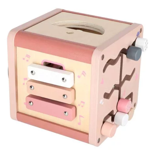 5in1 készségfejlesztő kocka - pink