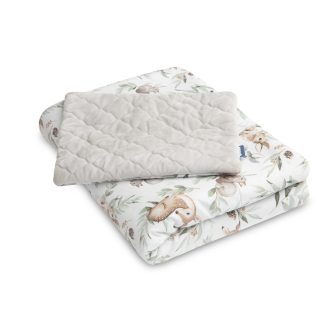 Sensillo plüss & pamut ágyneműszett - őzike